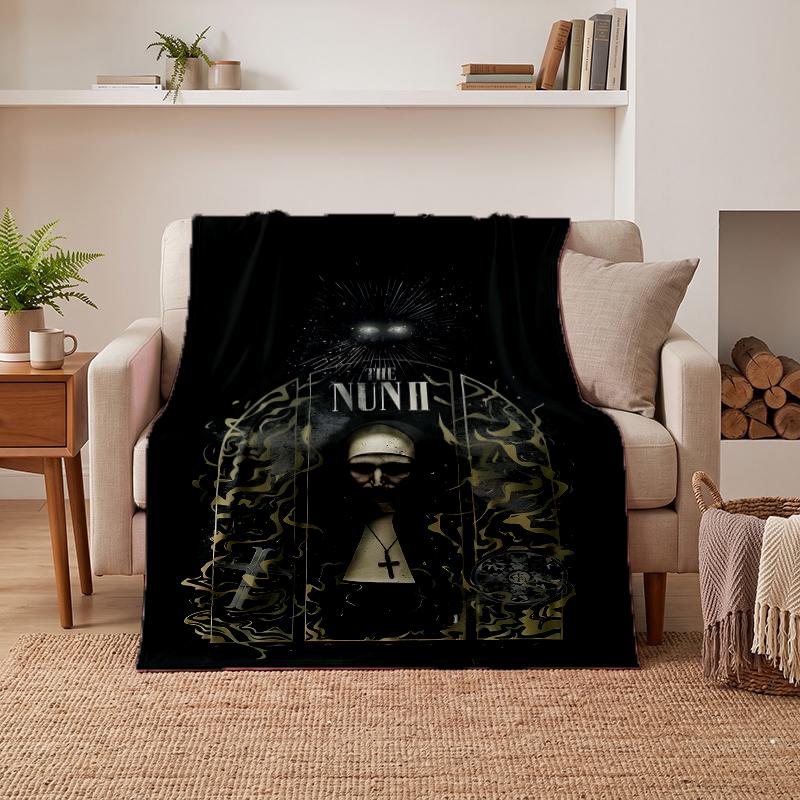 THE nun Soft Warm Flannel Blankets Comfortable Blanket for Home Decoration Gifting