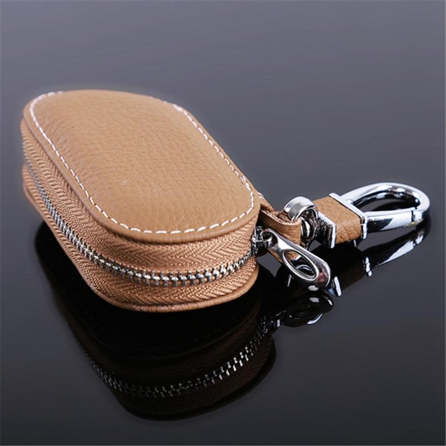 Модные портативные однотонные кошельки для ключей от машины, держатель для ключей, высококачественный чехол для ключей из искусственной кожи