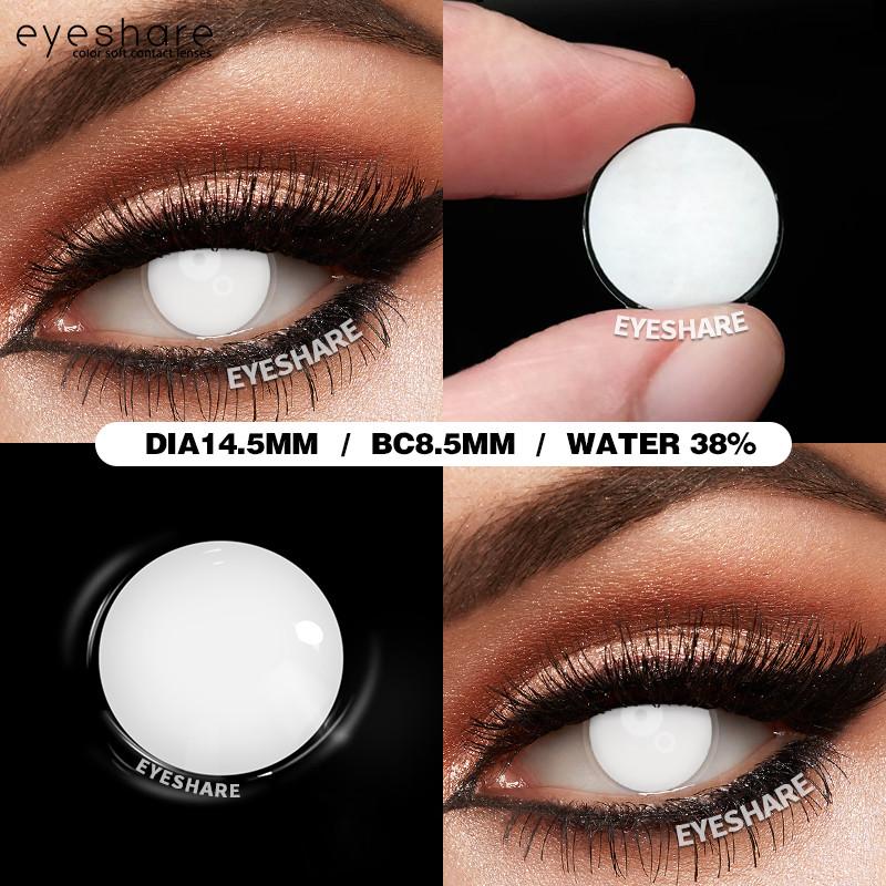 Eyeshare Цветные контактные линзы для Хэллоуина, аниме-аксессуары, линзы для косплея, линзы для глаз, годовые, 2 шт./пара