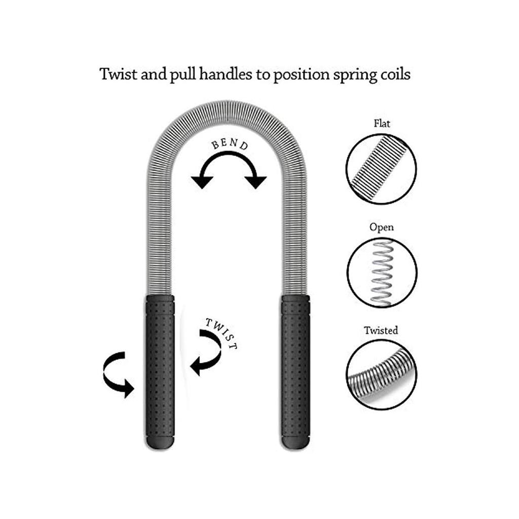 Facial Hair Remover Spring,Threading Hair Removal Removes Hair ,Epilator Stick and Eyebrow Shaping Razor,Cleaning Epilator Stick Beauty Tool