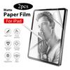 2 шт. Пленка Like Paper для iPad Pro 13 11 12.9 6-го M4 10-го поколения Матовая PET-пленка с ощущением бумаги для рисования 10.9 Air 5 4 3 Mini 6 Защитная пленка для экрана Paperfeel