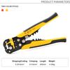 Cable Cutter of Crimping Pliers Adjustable Automatic Wire Stripper Multifunctional Wire Stripper Tool Household Electrician