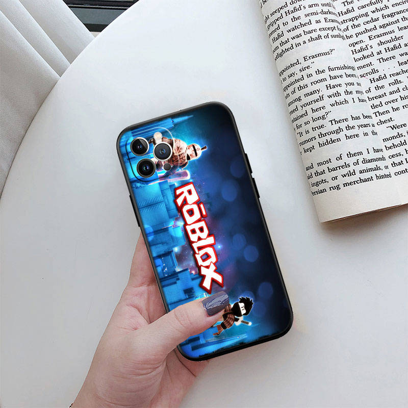 IR21 R-Robloxs Чехол для Samsung A06 A35 A25 A24 A15 A05S A05 M55 M35 M15 A02 A12 A13 A10 A16 A20 A30 A22 A31 A32 A33 A42 A50