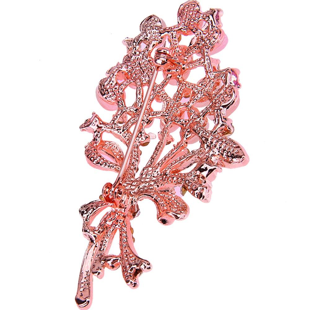 Fashion Women Flower Brooch Pin Garment Accessories Birthday Gift MIT