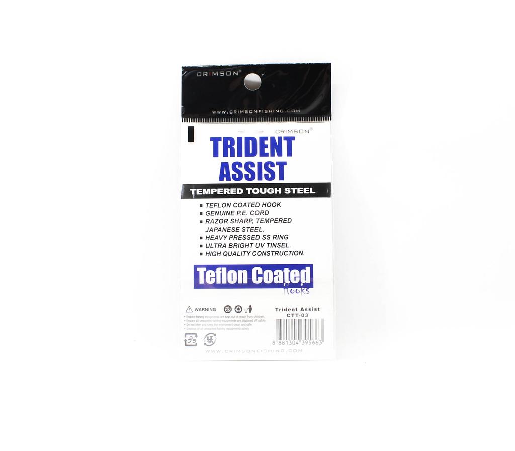 Crimson CTT-03 Крючки Trident Assist, размер 3/0 (5663)