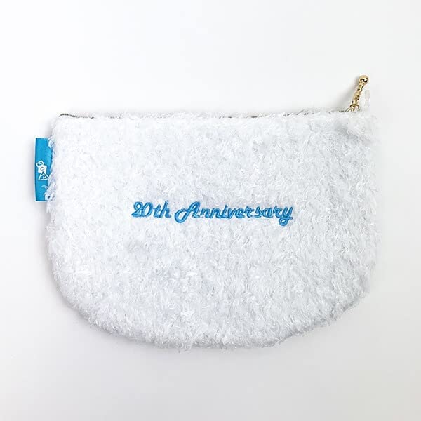 Naitou Design World Sanrio Cinnamoroll 20th Anniversary Boa Flat Cloud Free Size [Perfect Tokyo] Pouch, Pattern,