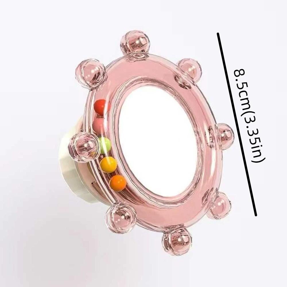 Wear-Resisting Bird Mirror Perch Colorful Ball Bird Flying Saucers  Bird Supplies