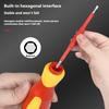 Insulated Screwdriver Set Electrician Repair Screwdriver High Voltage Resistant 29 in 1