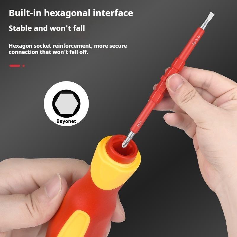 Insulated Screwdriver Set Electrician Repair Screwdriver High Voltage Resistant 29 in 1