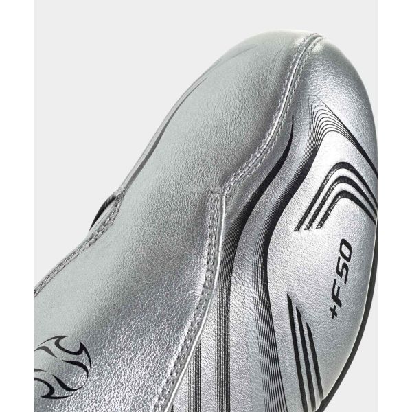 adidas Таэквондо F50 Серебристый Металлик Черный Женские Кроссовки Core-Black IH1873