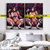 Anime Canvas Poster Sexy HD Large Wall Art Decorative Painting Uncensored Adult Cartoon Bare Chest Girl Mural Custom Size