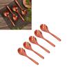 5Pcs Wood Rice Spoon Smooth Mixing Spoon Lightweight Soup Ladle  Kitchen Use