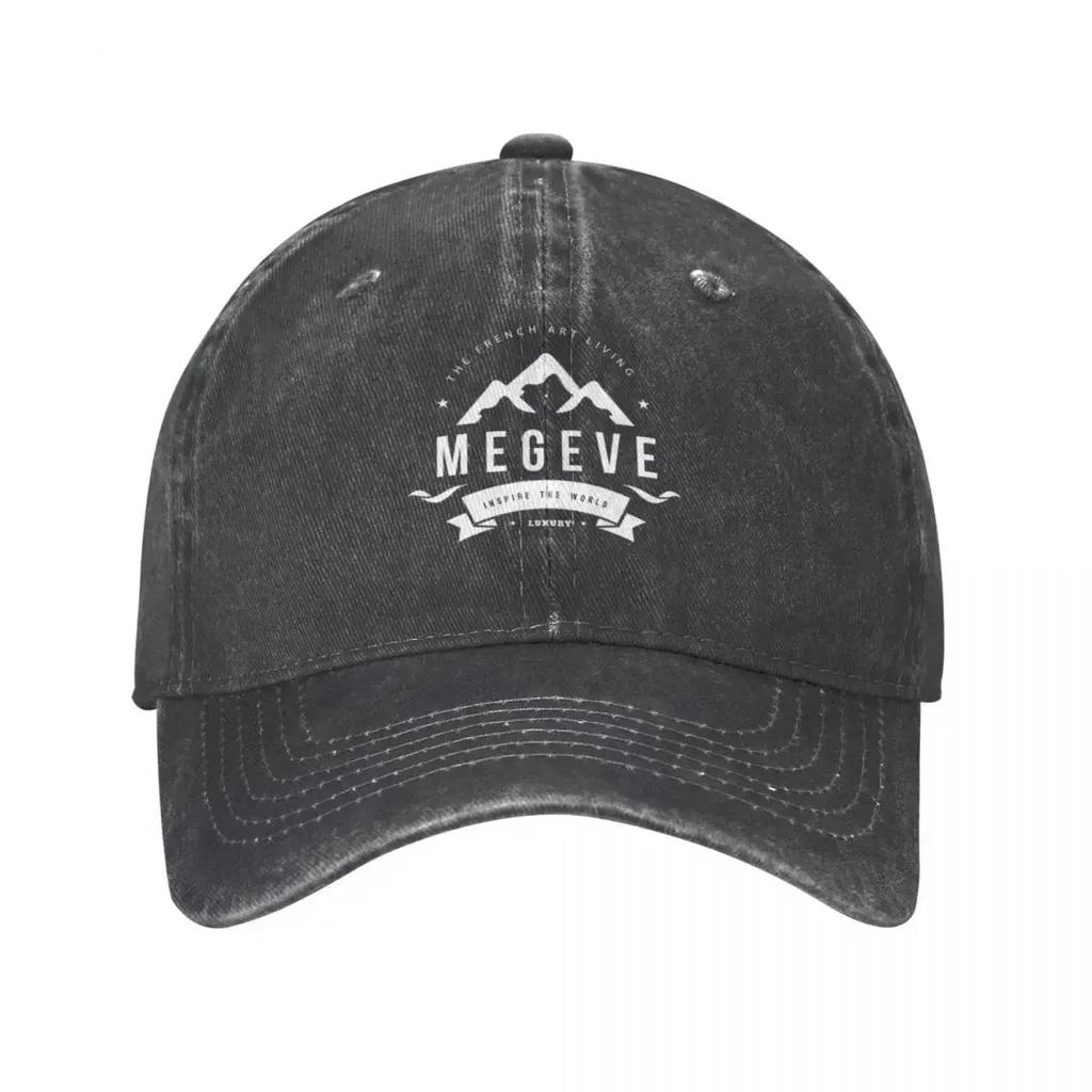 Megeve Baseball Cap Trucker Hats Golf Hat Unisex Hat Unisex For The Sun GirlS Hats UnisexS