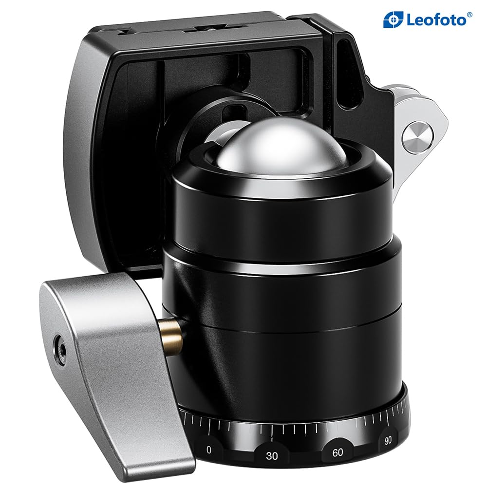 Leofoto Ball produced by Masami Cold Weather Specification Allows for free use of and vertical compositions Comfortable operation with either hand Low