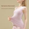 Women's Seamless Camisole: Sleeveless Thin Fleece Bottoming Shirt and Waistcoat for Spring & Autumn