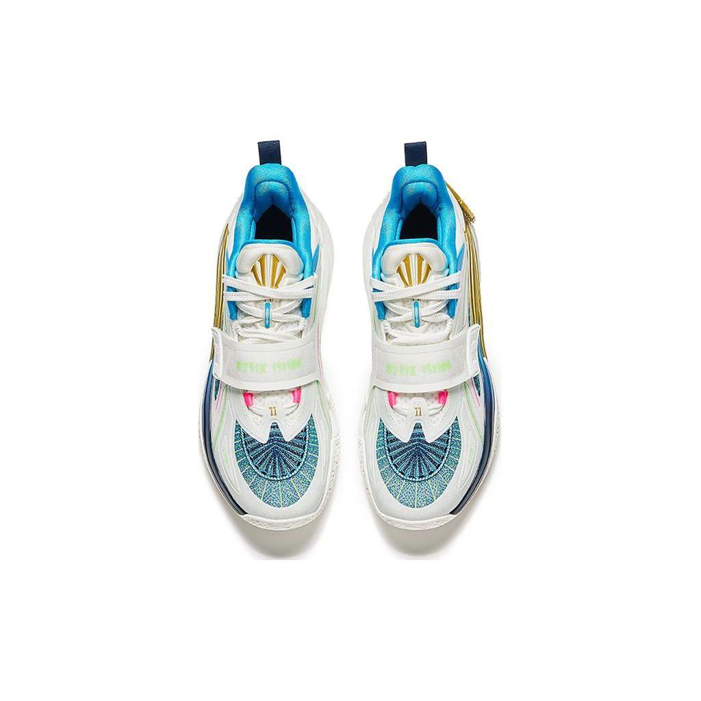 Anta Kai 1 Playoffs Pack - White China Release Men Sneakers Blue Dark-Blue 112421102S-10