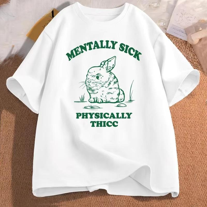 Funny Unisextally Sick Physically Thicc Hamster Meme T Shirts Unisex Women ONeck Fashion Cotton Tshirt Summer Casual Oversized Tees