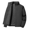 Jacket Men's Spring Jacket Men's Spring and Autumn Large Size Versatile Loose Stand-Up Jacket Men's