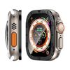 Защитная пленка для экрана для Apple Watch Ultra 49 мм, аксессуары для корпуса, металлическая рамка + закаленное стекло для iWatch Ultra 2, кольцо безеля 49 мм