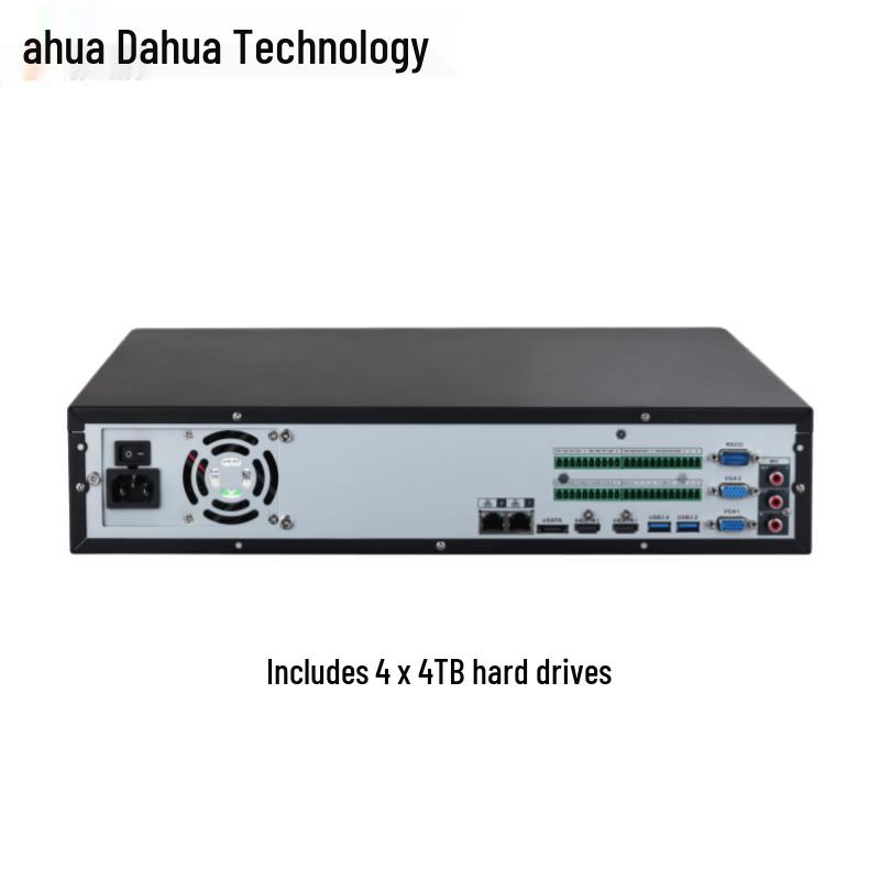 Dahua DH-NVR8864-X 64-канальный NVR с 8 отсеками, китайская вилка (адаптер в комплекте)