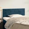 Headboard in Dark Blue 90 x 5 x 78 88 cm Velvet