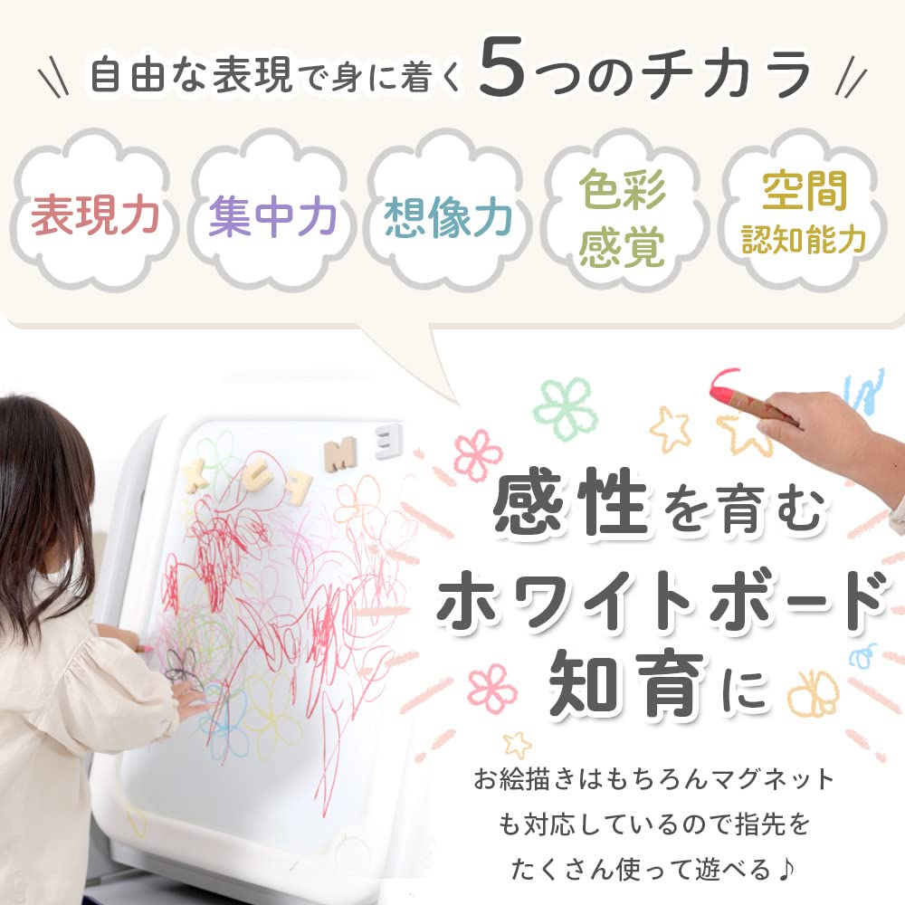 Доска для рисования, мольберт, обучающая книжная полка, в комплекте для практики уборки, большой размер, рождественский подарок (Кератта) Детский