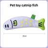Игрушки для кошек для саморазвлечения и от скуки, симуляция рыбы с кошачьей мятой, для чистки и стачивания зубов котят, игрушки для кошек, товары для домашних кошек