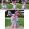 Sylveon 9" Pokemon Go Fairy Eevee Plush Toy Adorable Soft Doll For Kids And Adults
