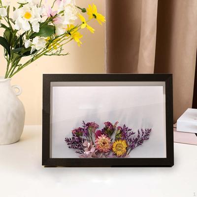 DIY Shadow Box деревянная рамка память настольный дисплей сухоцвет для