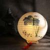 Retro Paper Mid-Autumn Lantern Glowing Hanging Paper Lantern Three-dimensional Handmade Street