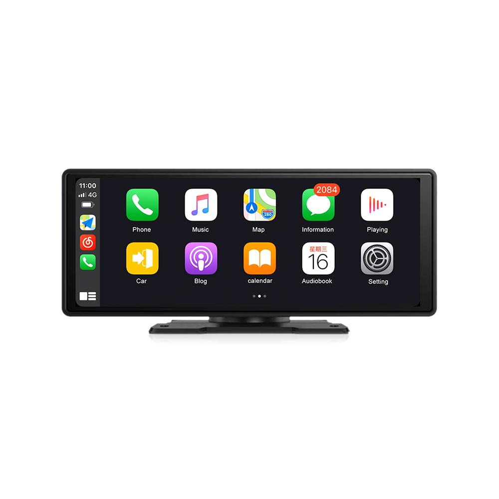 10.26/6.86 inch Touch Screen Universal Car Radio Wireless CarPlay Android AUTO Navigation GPS Multimedia Video Player WiFi DSP