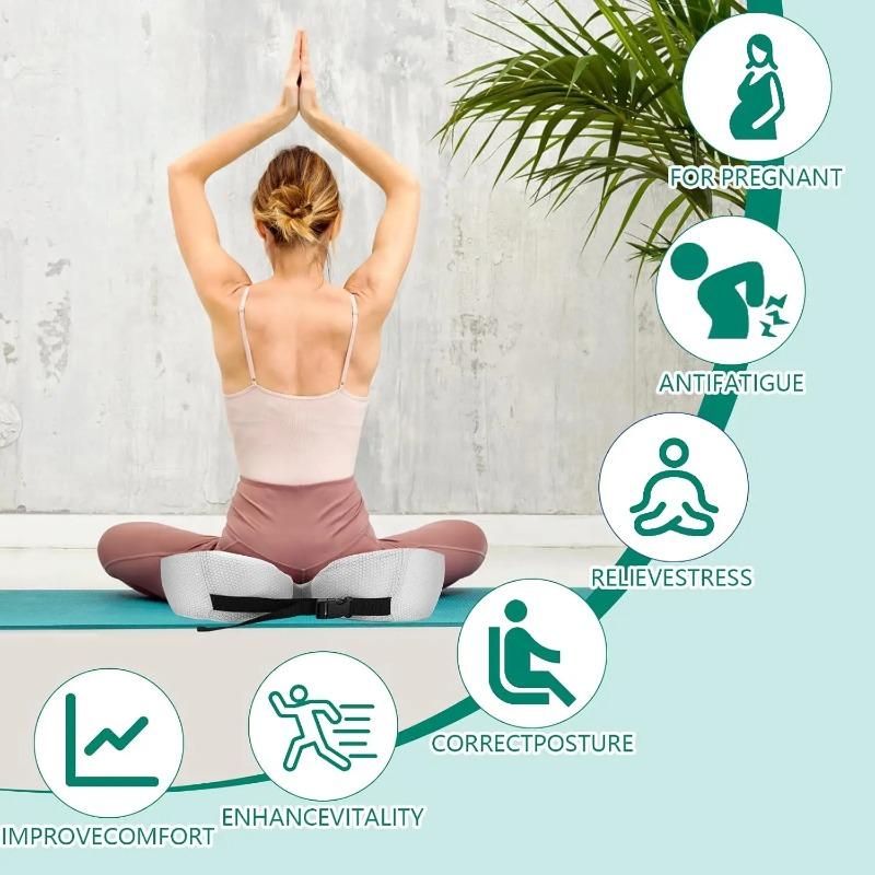 Эргономичная подушка из пены с эффектом памяти для копчика, ортопедическая подушка для сиденья с регулируемой шириной для офисного кресла, автомобиля, для облегчения боли в спине