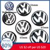 2026 Горячие Для VOLKSWAGEN VW 4шт. Колпачки на ступицу колеса Volkswagen 56мм 65мм 70мм колпак колеса для VW Golf 4 5 6 7 Polo Passat B5 B