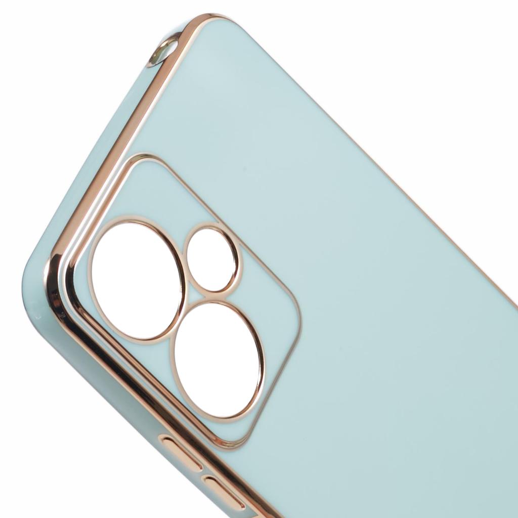 Для Xiaomi Redmi 13C 5G/Redmi 13R 5G/Poco M6 5G Чехол TPU Мягкая Накладка для Телефона 6D Гальваническое Покрытие
