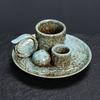 4 in 1 Incense Burner Sage Palo Santo Holder Incense Stick Holder Candles Holder Ceramic Censer for Meditation Living Room 7