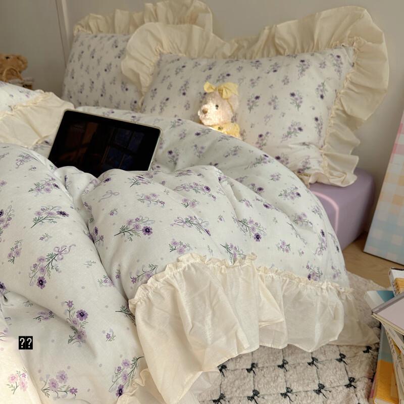 Кружевной Комплект Постельного Белья Lilang Garden Lace из 4 Предметов