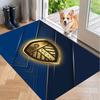 Soft Floor Carpet Leeds United Pattern Area Rug Decorative Mat For Home Room Decoration