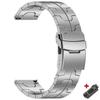 22мм Титановый ремешок для Huawei Watch GT5 GT4 46мм Watch 4/4 Pro Ремешок для Amazfit Balance Active 2 Роскошный 20мм Браслет для часов