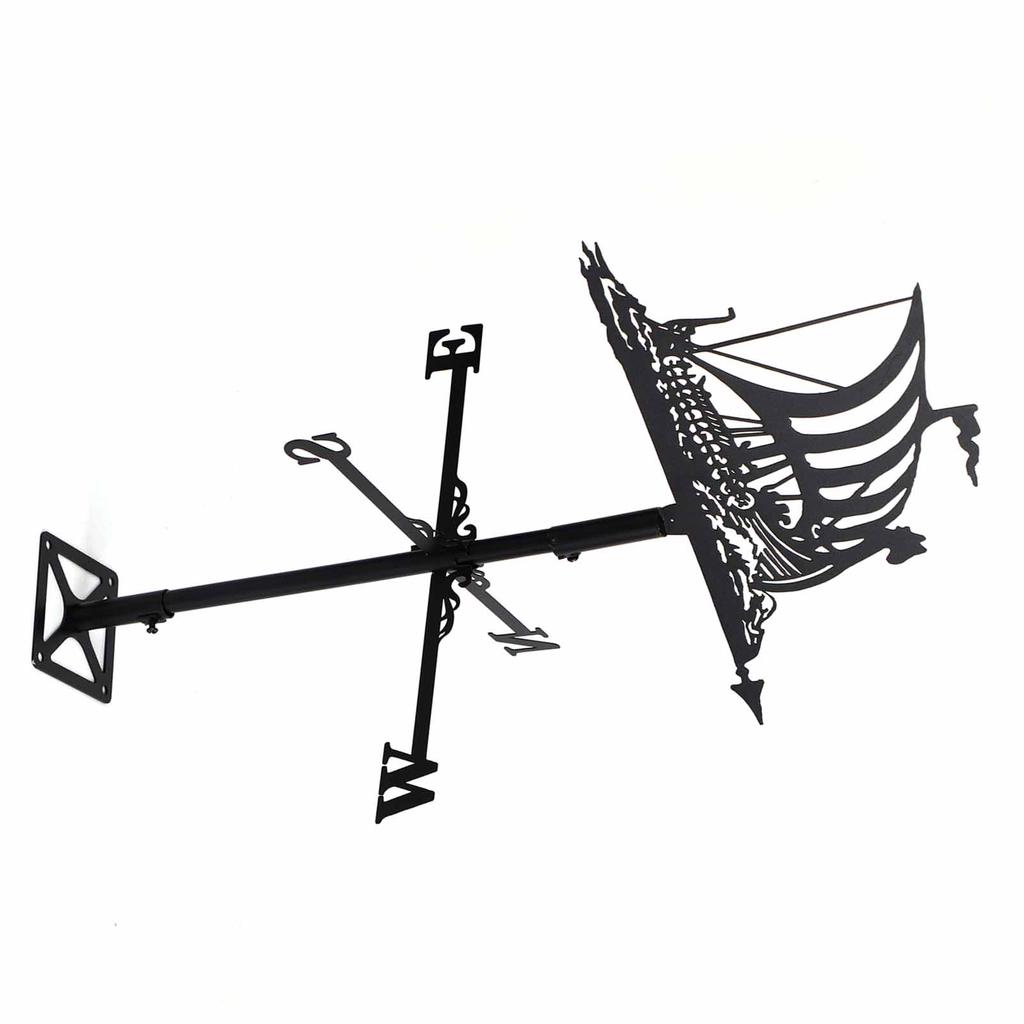 Stainless Steel Weather Vane Retro Farm Scene Garden Stake Weathervane Professional Measuring Tools