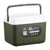 Portable Car Traveling Ice Chest 6L Camping Fridge Insulation Box Camping Picnic Cooler Box For Lunch Fruit Drinks Car Accessory
