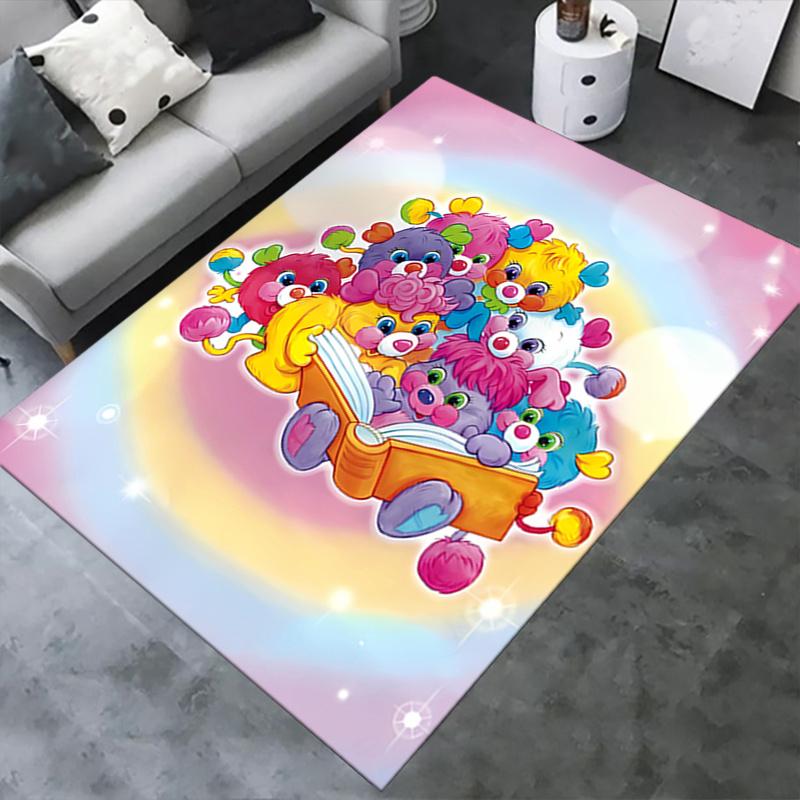 1 шт. Коврик для офиса Les Popples Мягкий полиэстер Коврик для входа Моющийся Нескользящий Машинная стирка Внутренний