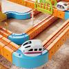 1pc Rechargeable Magnetic Train for Kids for Magnetic Rail Electric Motorized Engine Educational Building Toys Accessories