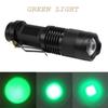 New Red/Blue/Green/White Light LED Flashlight Mini Flashlights Tactical Flashlight Hunting Flashlights 3 Modes Zoom Torch 14500