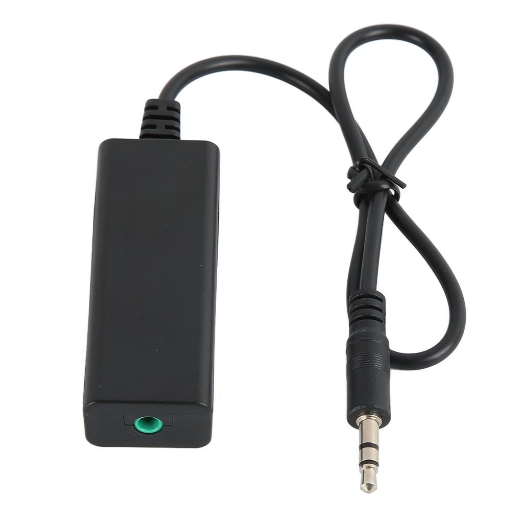 Noise Isolator Ground Loop Noise Isolator Filter with 3.5mm Sound Cable for Car Sound Home Stereo System