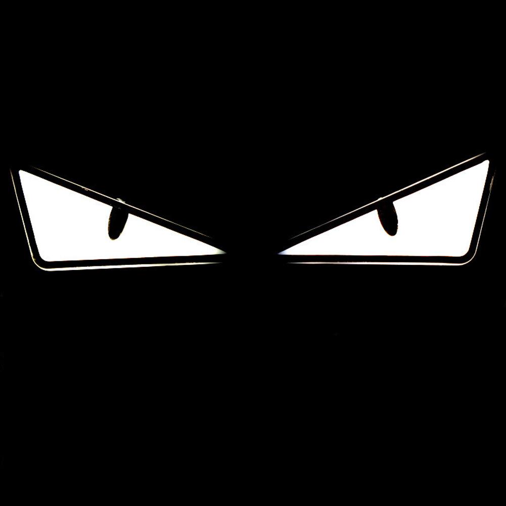 2 шт. светодиодные фонари для мотоцикла Devil'Eyes, фары Demon Eyes, линзы для мини-проектора мотоцикла, указатели поворота, декоративные огни для автомобиля