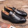 Cheap Men's Shoes 2025 Autumn New Large Size British Style Leather Shoes Business Dress Fashion Casual Trendy Leather Shoes