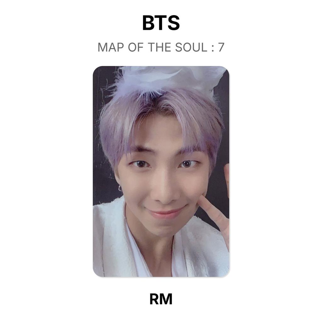 BTS КАРТА ДУШИ : 7 официальных фотокарточек