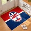 Club Nacional Football Carpet Door Mat for Living Room or Bedroom Protective Mat Under Chair Office Decoration Christmas Gift Birthday Present