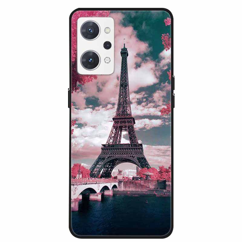 Для Oppo Reno 7A 9A Чехол Накладка на телефон Мягкий силикон Ударопрочный ТПУ Funda На Для Oppo Reno9 A 5G Защитный Capa Reno7 A / Reno9A