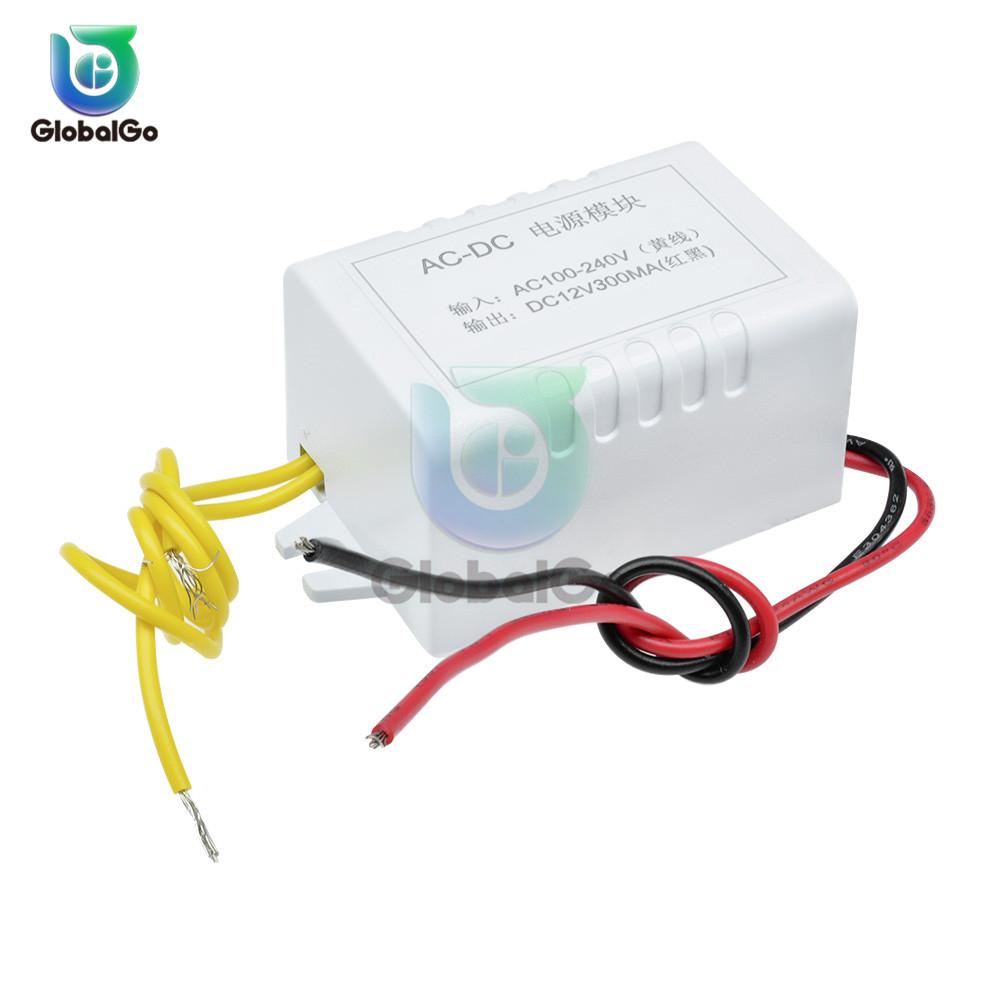 AC 110-220V to DC 12V 300mA Voltage Converter Transformer Power Step Down Board Voltage Transformers Converter Adapter